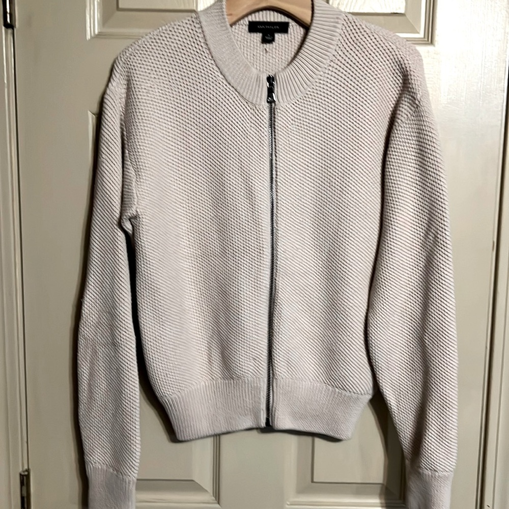 Ann Taylor cable cardigan size M